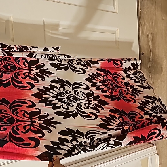 SEXY mermaid style Maxi dress fusha and black - Picture 6 of 8